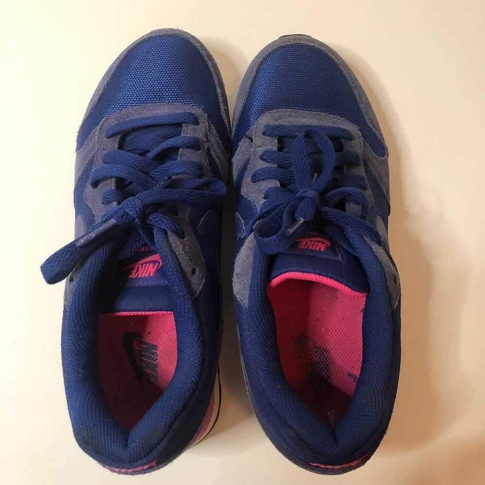 Nike Womens MD Runner Blue/Pink - Picture 5 of 5